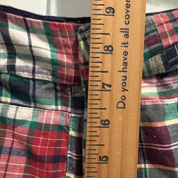 Madras Plaid Shorts Womens 4 Patchwork Preppy Resort Telluride Clothing Co - Picture 10 of 12